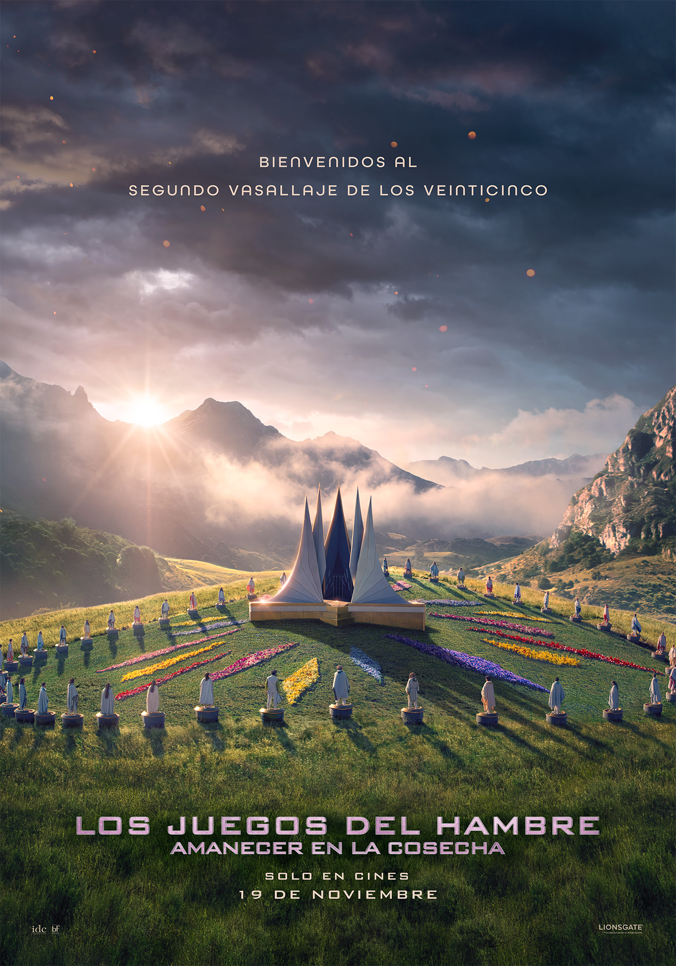 JUEGOS DEL HAMBRE: AMANECER EN LA COSECHA